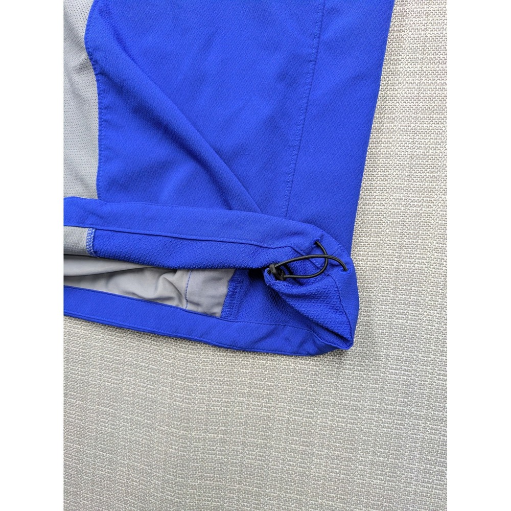 New Balance Pullover Mens Large Blue 1/4 Zip Short Sleeve Athletic Performance - Picture 4 of 5